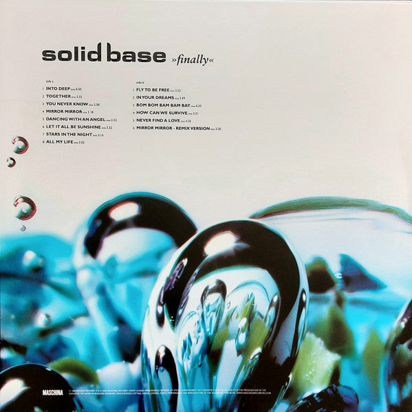 Solid Base – Finally, Blue Vinyl