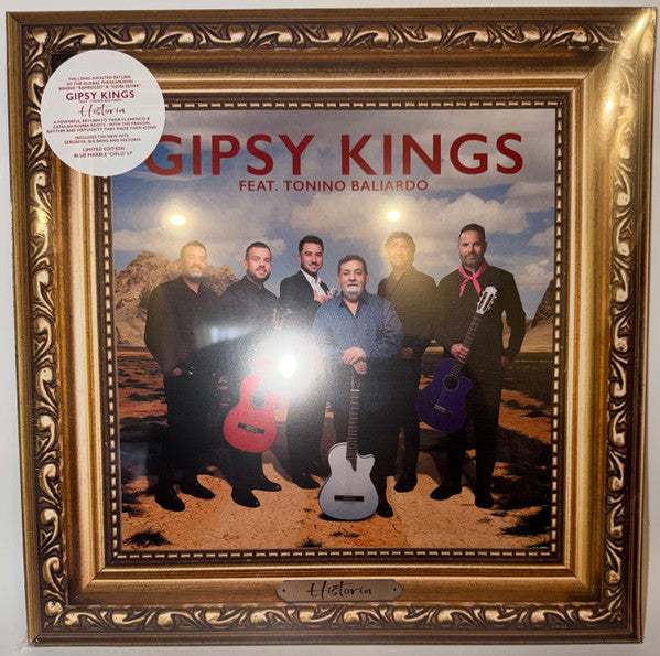 Gipsy Kings – Historia, Limited Edition, Stereo, Blue Marble " Cielo" LP