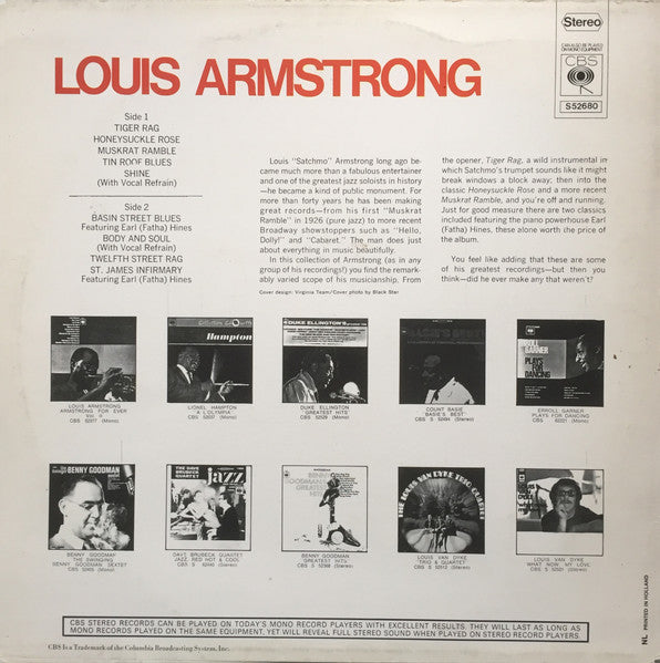 Louis Armstrong – Louis Armstrong