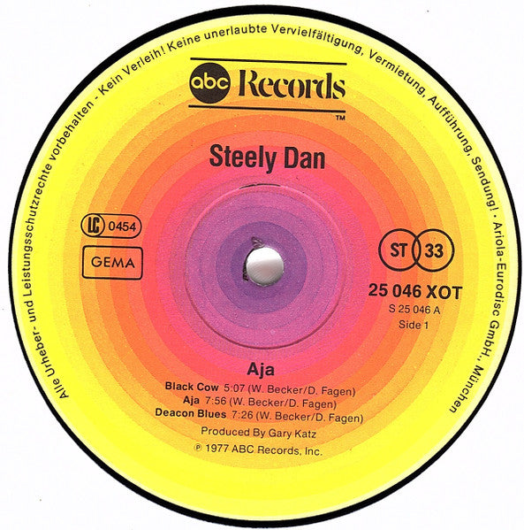 Steely Dan – Aja, Gatefold