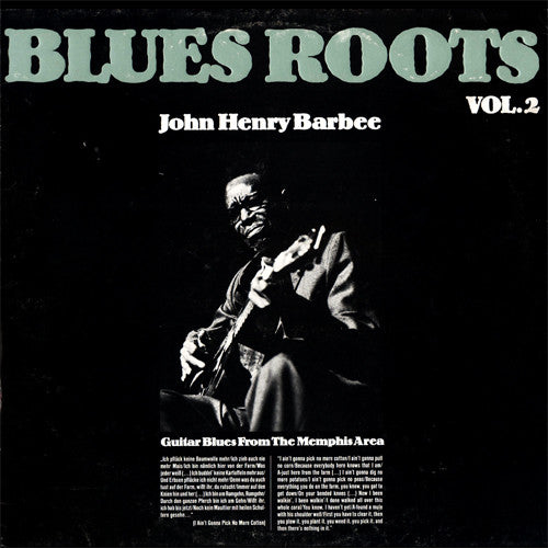 John Henry Barbee – Guitar Blues From The Memphis Area