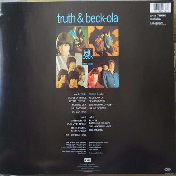Jeff Beck – Truth & Beck-Ola   ,  2 LP