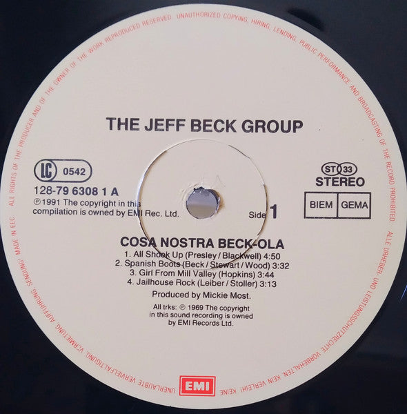 Jeff Beck – Truth & Beck-Ola   ,  2 LP