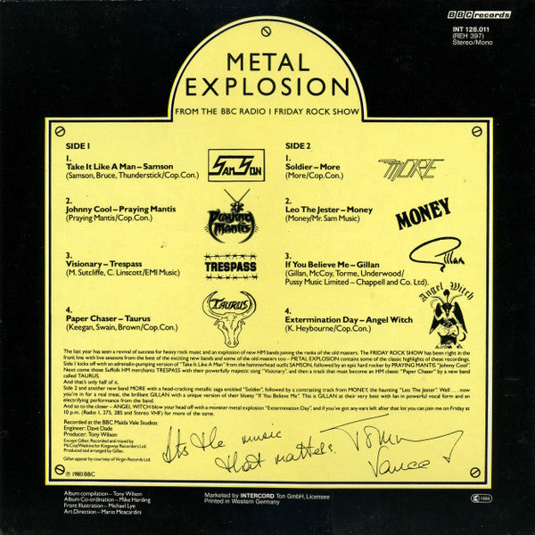 Metal Explosion From The Friday Rock Show