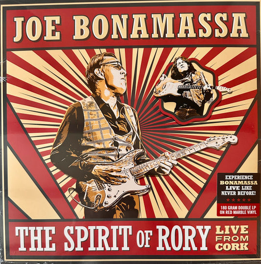 Joe Bonamassa – The Spirit Of Rory Live From Cork, 2xLP, Gatefold, Red Marble Vinyl