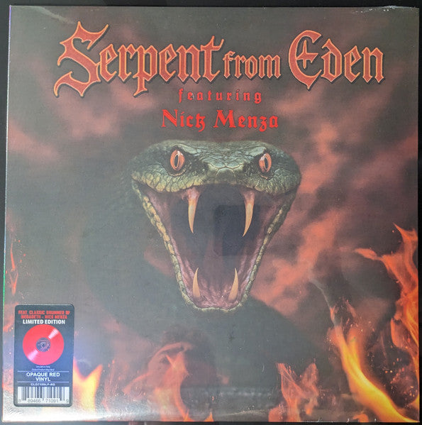 Serpent from Eden – Serpent from Eden featuring Nick Menza ex Megadeth , Red vinyl