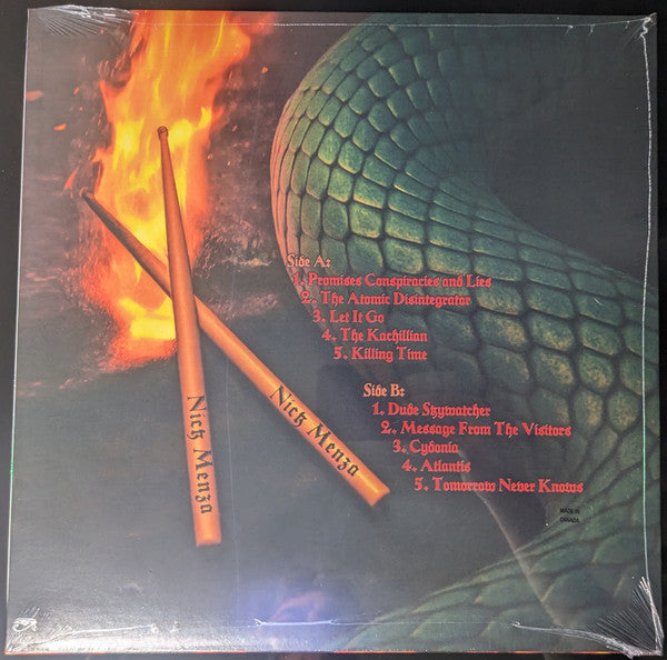 Serpent from Eden – Serpent from Eden featuring Nick Menza ex Megadeth , Red vinyl