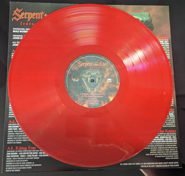 Serpent from Eden – Serpent from Eden featuring Nick Menza ex Megadeth , Red vinyl