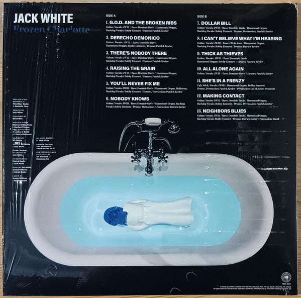 Jack White  – Frozen Charlotte  ,  Limited Edition, Ice Blue vinyl