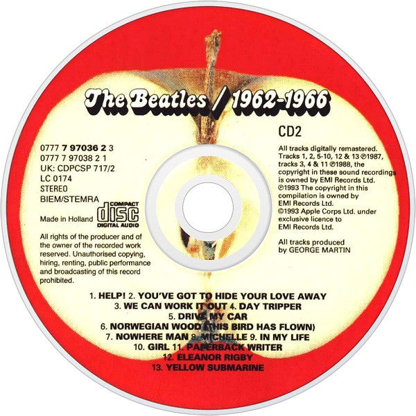 The Beatles – 1962-1966  ,  2 x CD , + 24 page booklet