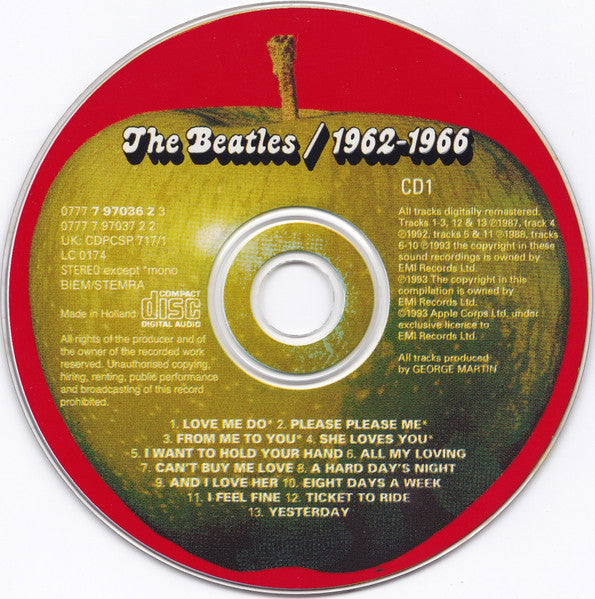 The Beatles – 1962-1966  ,  2 x CD , + 24 page booklet