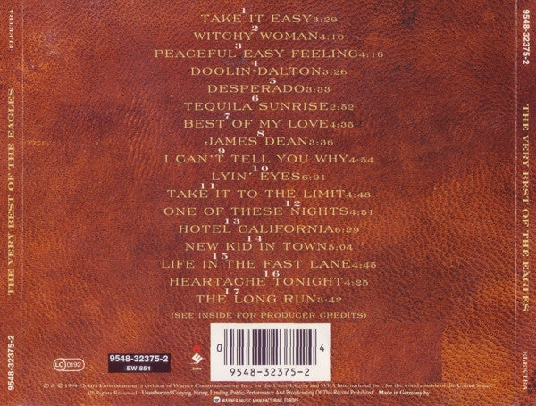 Eagles – The Very Best Of The Eagles