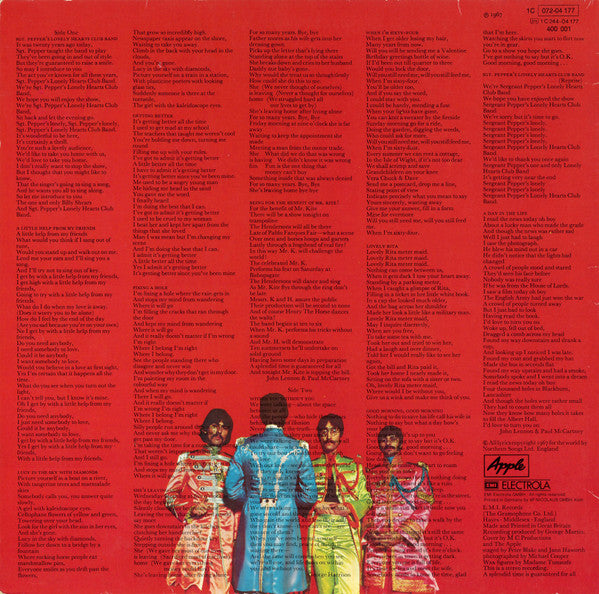 The Beatles – Sgt. Pepper's Lonely Hearts Club Band  ,  Gatefold