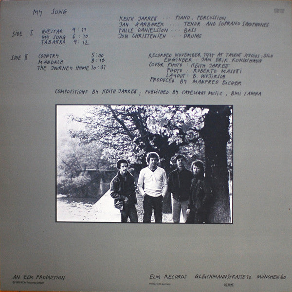 Keith Jarrett – My Song   ,   ECM