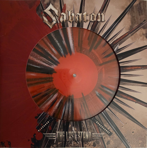 Sabaton – The Last Stand (10th Anniversary Edition), 2xLP,  Limited Edition, Bloodstone Marble & Spartan Sunset Splatter