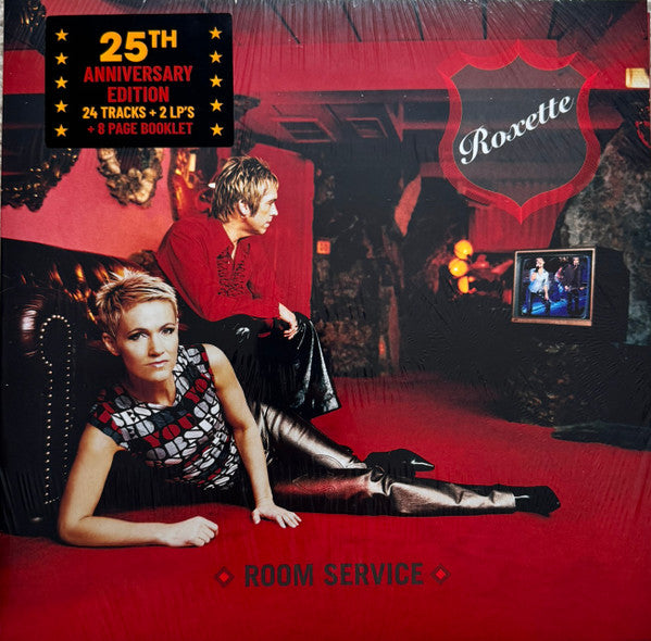 Roxette – Room Service, 2xLP, Gatefold, 25th Anniversary Black Vinyl edition+ 8pg booklet