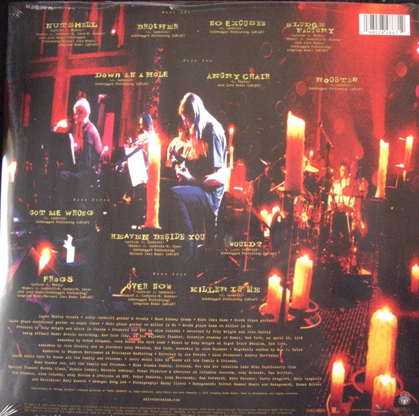 Alice In Chains – MTV Unplugged  ,  2 LP , Reissue, 30th Anniversary
