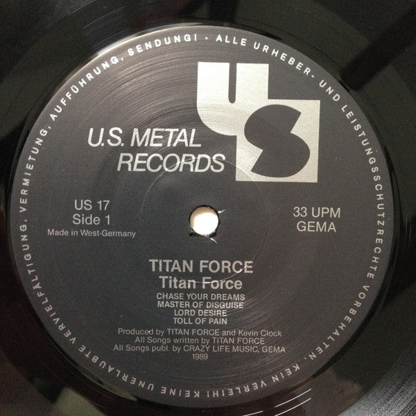 Titan Force – Titan Force, 1st Press