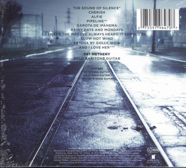 Pat Metheny – What's It All About  ,  digipack CD