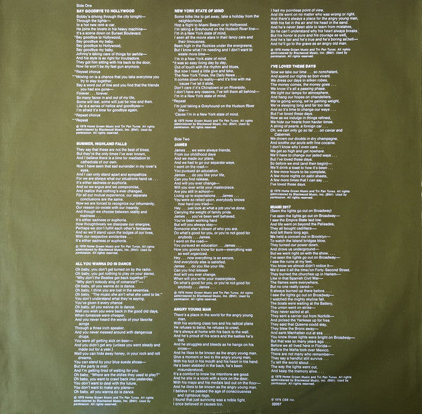 Billy Joel – Turnstiles