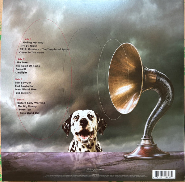 Rush – The Spirit Of Radio (Greatest Hits 1974-1987)  ,  2 LP , Gatefold , 180 gram , black vinyl ,