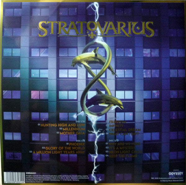 Stratovarius – Infinite  , 2LP , Gatefold , Gold