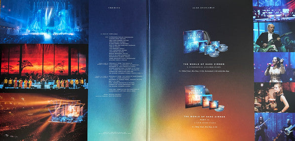 Hans Zimmer – The World Of Hans Zimmer - Best Of  ,  2 LP , gatefold , Single Sided,  Etched color laser , Limited Edition