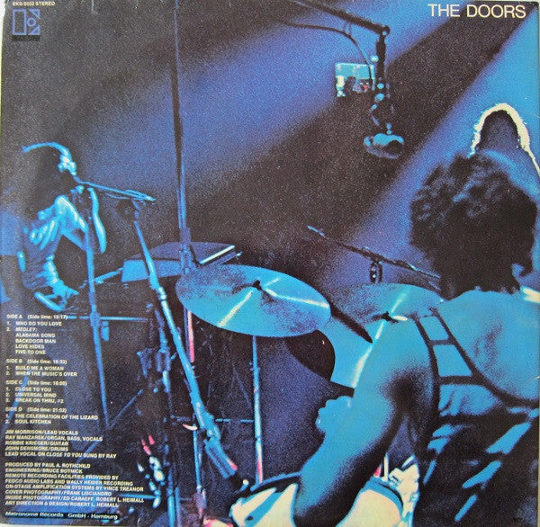The Doors ‎– Absolutely Live   , 2LP , Gatefold