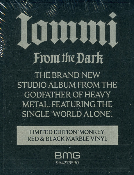 Tony Iommi – From The Dark ,    2 LP , Gatefold , 45 RPM,Limited Edition, Red & Black ['Monkey' Red & Black Marbled]