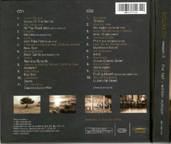 Various – Brazilectro: Session 3: The Fall - Winter Edition, 2xCD, Digipak