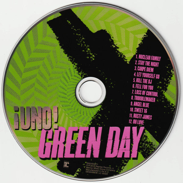 Green Day – ¡Uno!   ,  CD