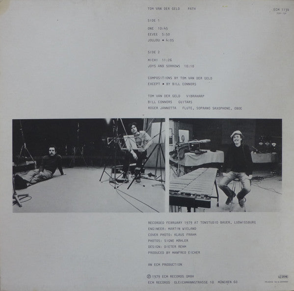 Tom Van Der Geld, Bill Connors, Roger Jannotta – Path
