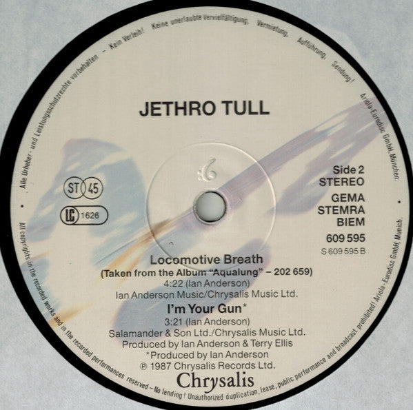 Jethro Tull – Steel Monkey  ,  12", 45 RPM, Maxi-Single, Limited Edition