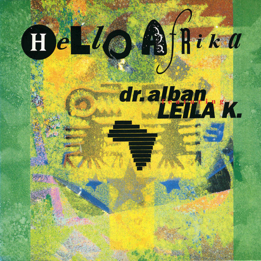 Dr. Alban Featuring Leila K.* – Hello Afrika, 	 Vinyl, 12", 45 RPM, Maxi-Single, Stereo
