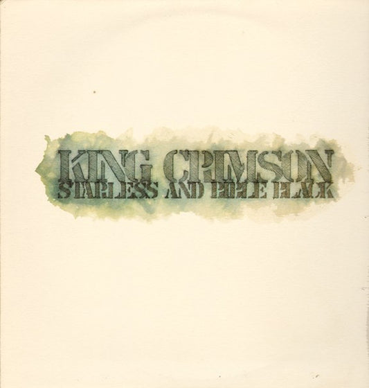 King Crimson – Starless And Bible Black  ,  Gatefold