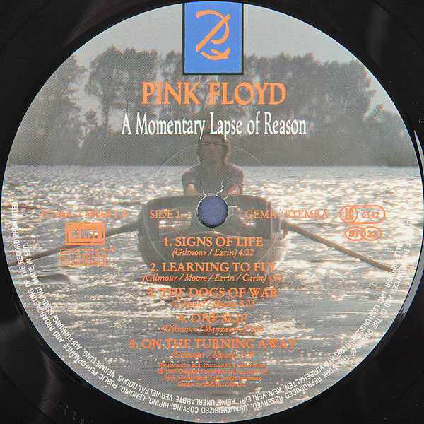 Pink Floyd ‎– A Momentary Lapse Of Reason   , Gatefold
