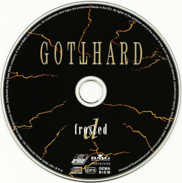 Gotthard – D Frosted   ,  CD