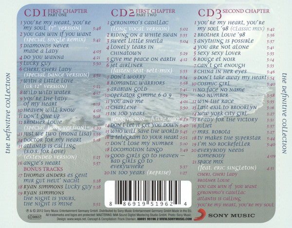 Modern Talking – All The Best - The Definitive Collection, 3xCD Box Set