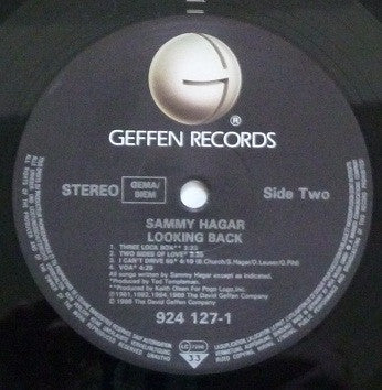 Sammy Hagar ‎– Looking Back
