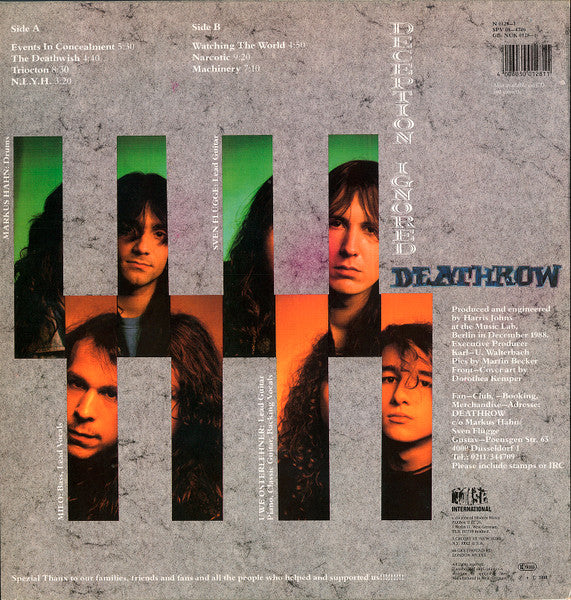 Deathrow ‎– Deception Ignored