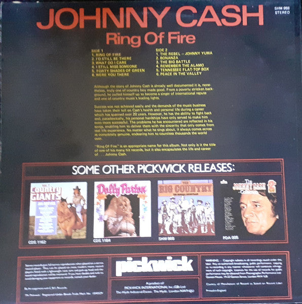 Johnny Cash – Ring Of Fire