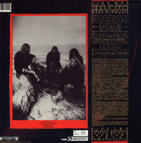 Sepultura ‎– Beneath The Remains