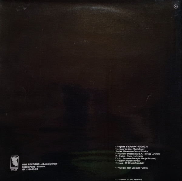 Ran Blake – Wende, Gatefold