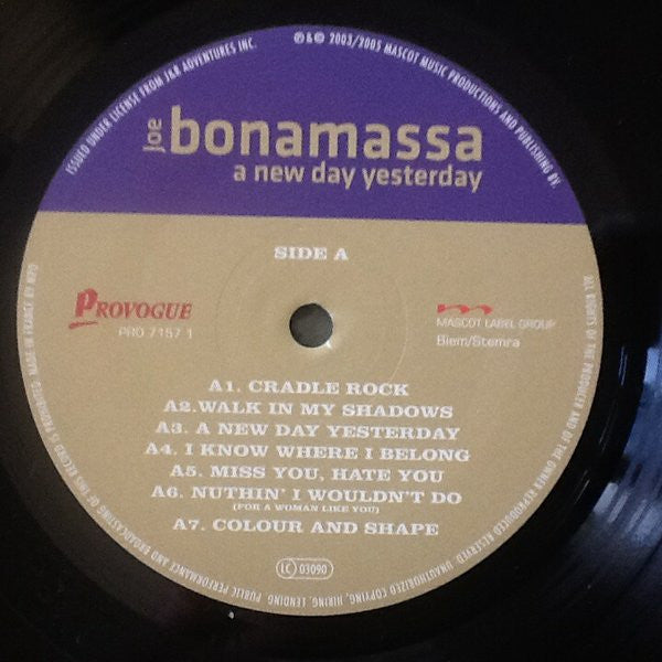 Joe Bonamassa – A New Day Yesterday