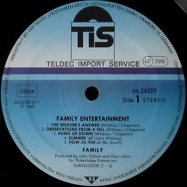 Family– Family Entertainment