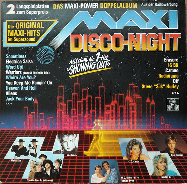 Various – Maxi Disco Night, 2xLP, Gatefold