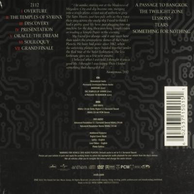 Rush – 2112  ,  Deluxe Edition, Digipak ,  cd + dvd