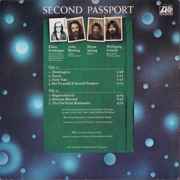 Passport  – Second Passport, fara poster