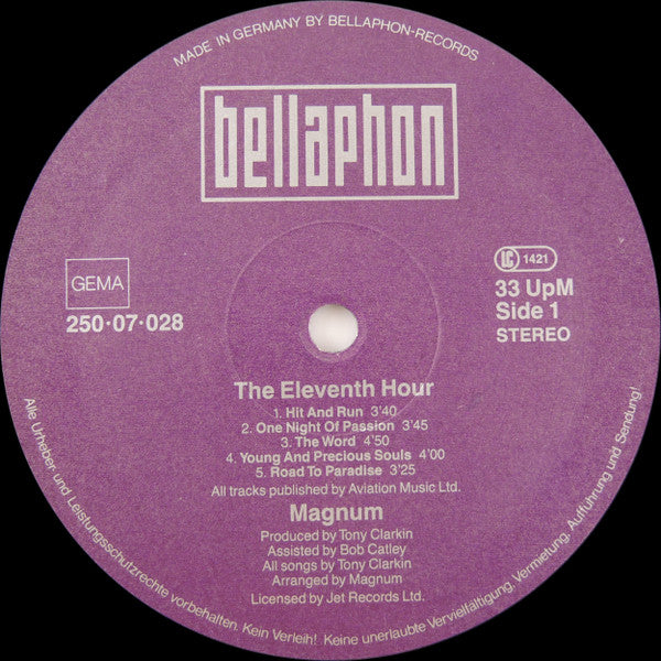 Magnum  ‎– The Eleventh Hour