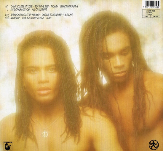 Milli Vanilli – All Or Nothing (The First Album)